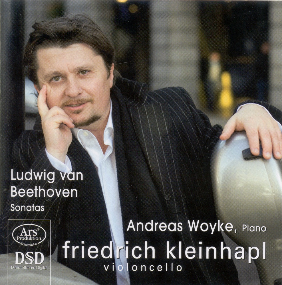 Обложка альбома «Beethoven, L. Van: Cello Sonatas Nos. 1-3» — Friedrich Kleinhapl & Andreas Woyke