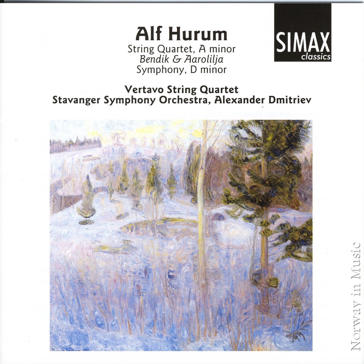 Kjell Habbestad: Quattro Stazioni. Album of Vertavo String