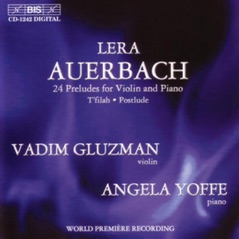 Auerbach: Twenty Four Preludes for Violin and Piano