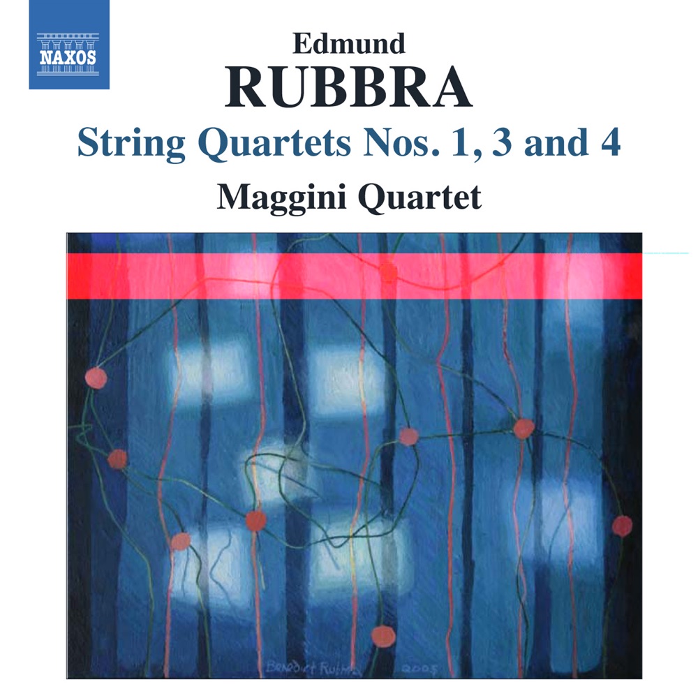 Обложка альбома «Rubbra: String Quartets Nos. 1, 3 & 4» — Maggini Quartet