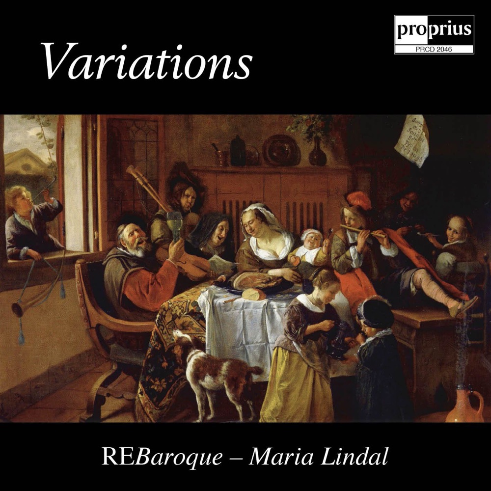 Обложка альбома «Variations» — Maria Lindal & REBaroque