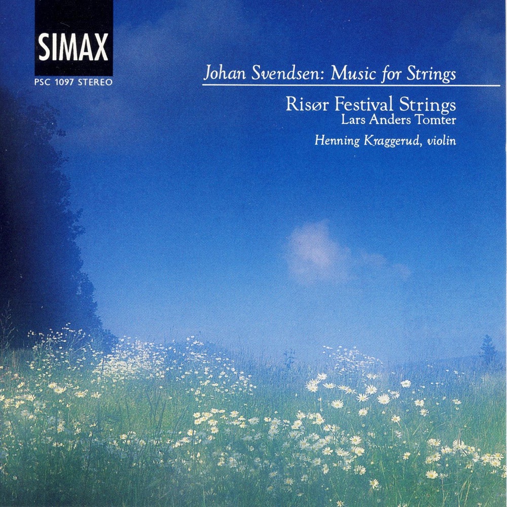 Обложка альбома «Svendsen: Music for Strings» — Risør Festival Strings & Lars Anders Tomter