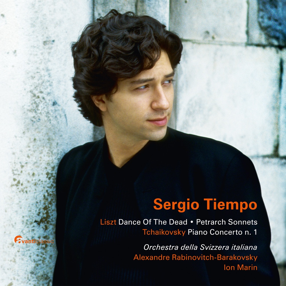 Обложка альбома «Sergio Tiempo plays Liszt and Tchaikovsky (feat. Sergio Tiempo, Orchestra della Svizzera Italiana, Alexandre Rabinovitch-Barakovsky & Ion Marin)» — Sergio Tiempo, Orchestra della Svizzera Italiana, Alexandre Rabinovitch-Barakovsky & Ion Marin