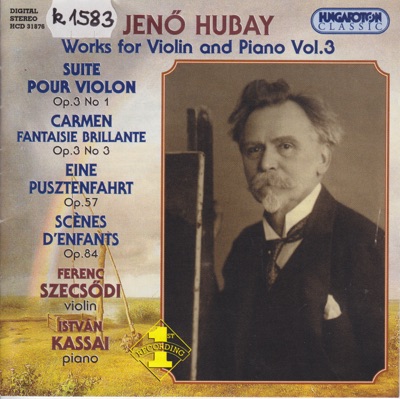 Works for Violin and Piano Vol.3