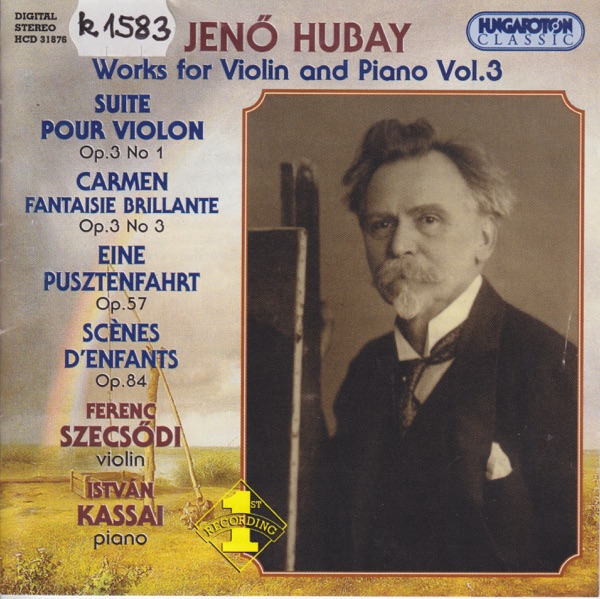 Works for Violin and Piano Vol.3