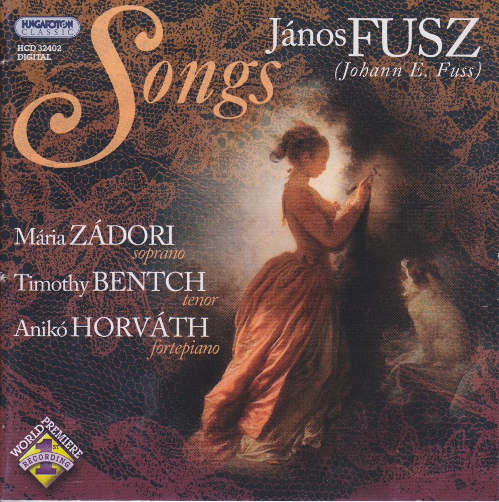 Обложка альбома «Songs» — János FUSZ, Maria Zadori, Timothy Bench & Anikó Horváth