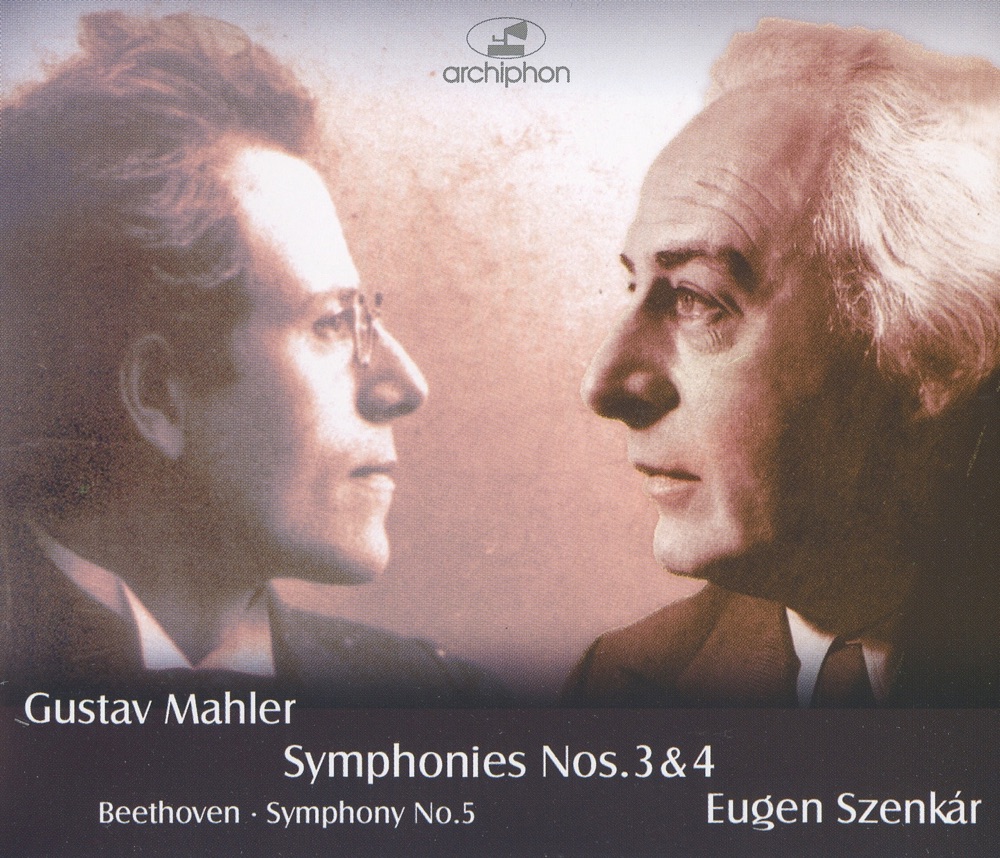 Обложка альбома «Mahler: Symphonies Nos. 3 & 4 - Beethoven: Symphony No. 5» — Diana Eustrati, Eugene Szenkar, Cologne Radio Symphony Orchestra, Staatskapelle Berlin, Christiane Sorell & Dusseldorf Symphony Orchestra