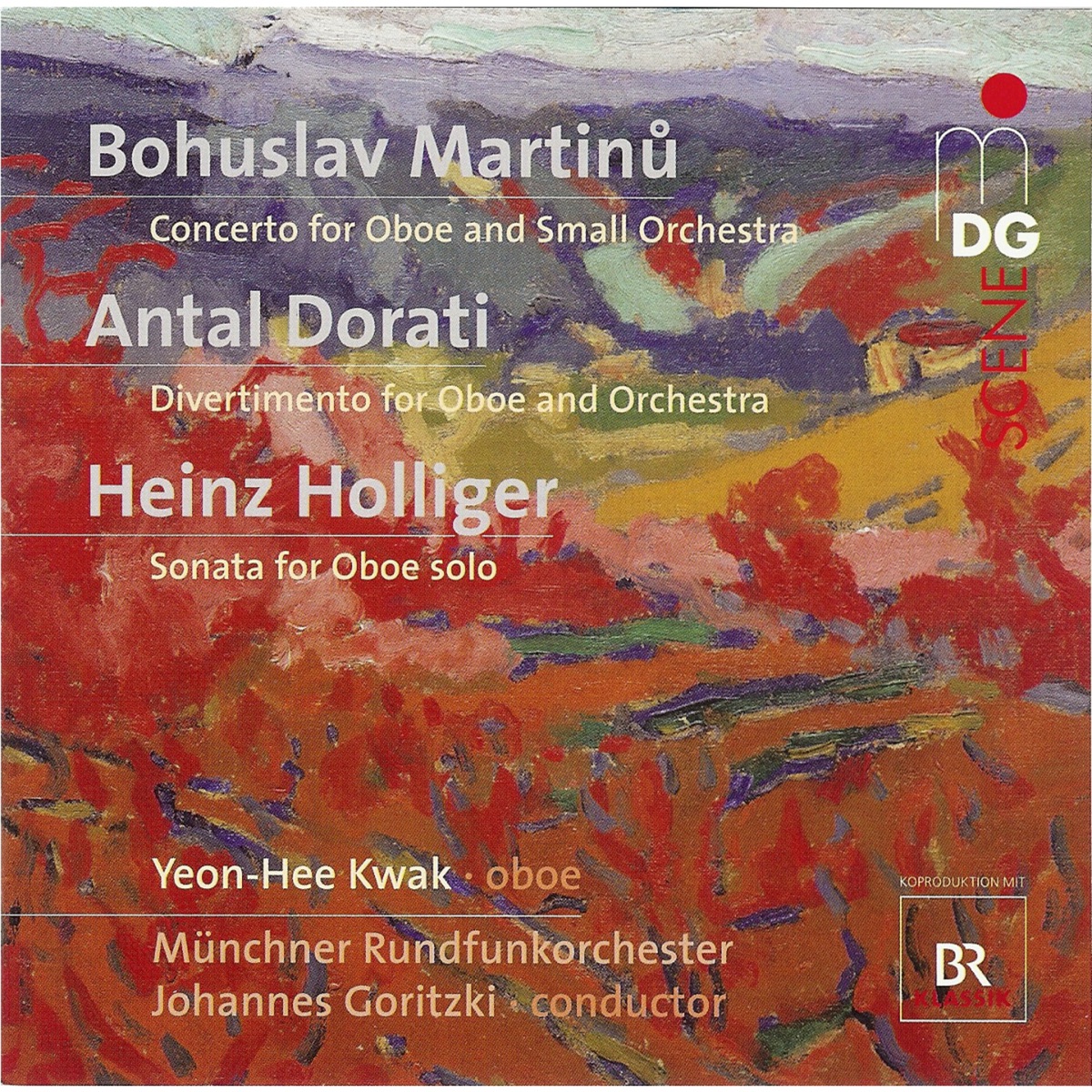 Concerto for Oboe and Small Orchestra cover art