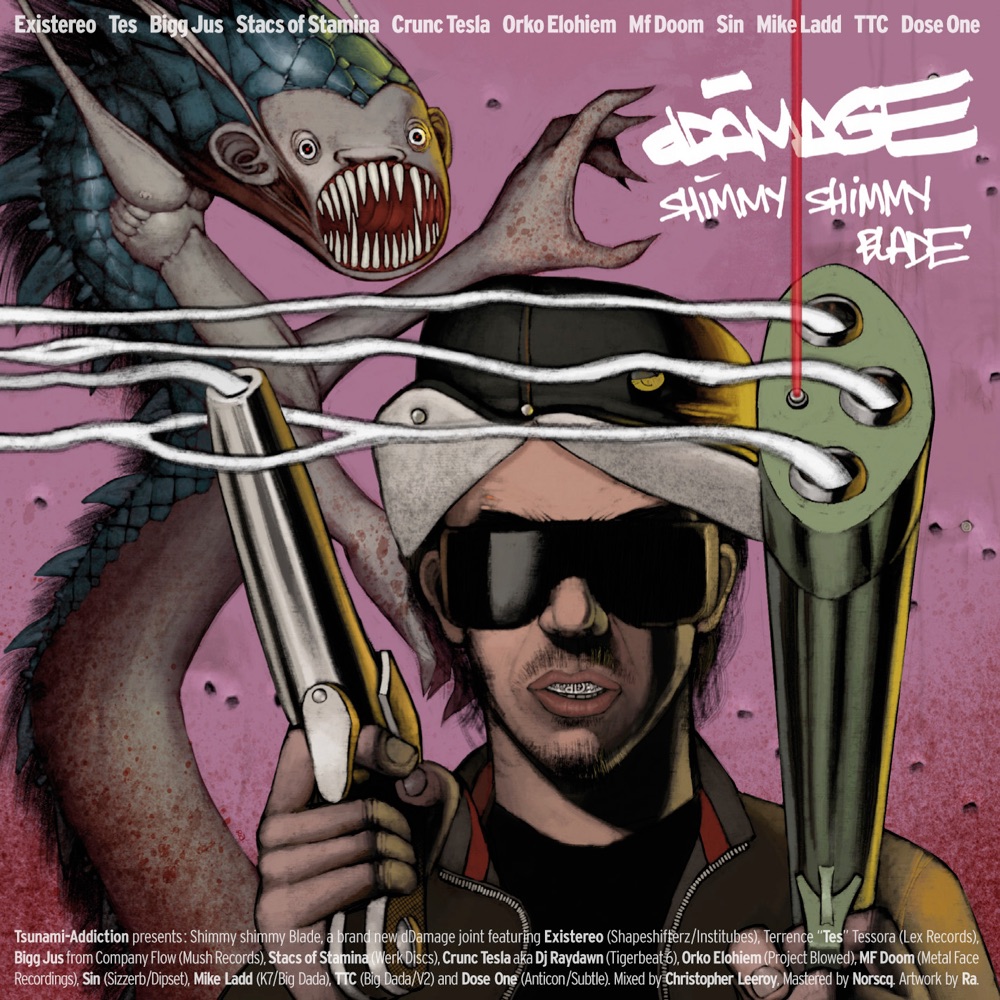 Обложка альбома «Shimmy Shimmy Blade» — dDamage