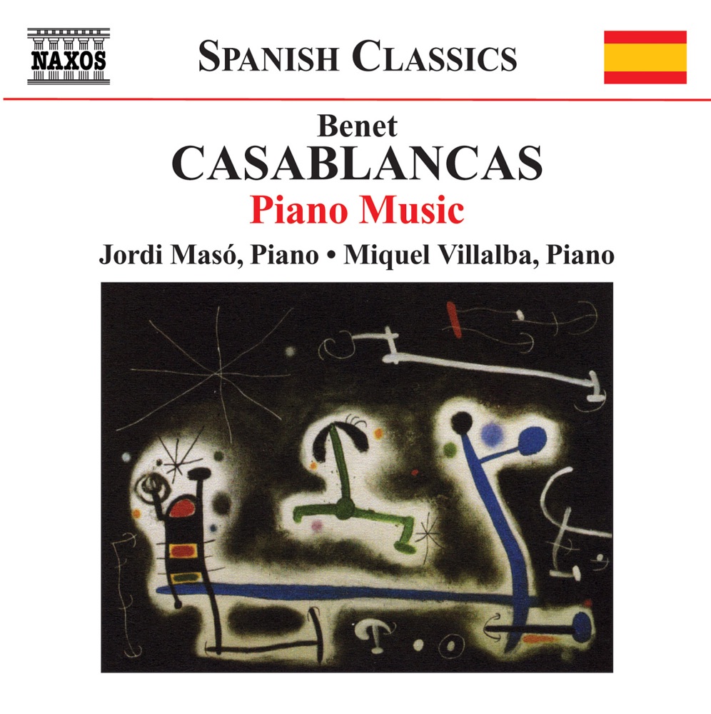 Обложка альбома «Casablancas: Piano Music» — Jordi Masó & Miquel Villalba