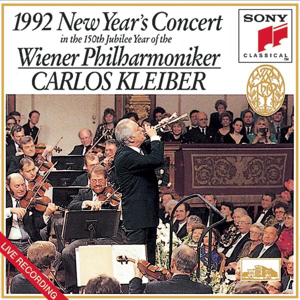 Обложка альбома «1992 New Year's Concert in the 150th Jubilee Year of the Wiener Philharmoniker» — Carlos Kleiber & Vienna Philharmonic