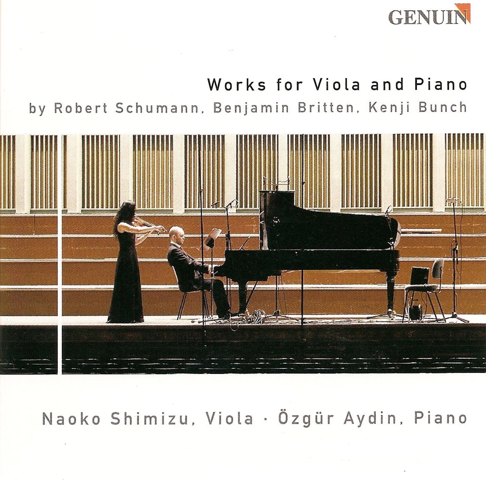 Обложка альбома «Schumann, R.: Fairy Tales - Britten, B.: Reflections On a Song of John Dowland - Bunch, K.: Suite for Viola and Piano» — Naoko Shimizu