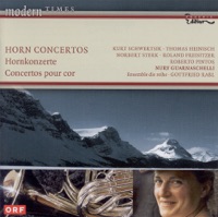 Contemporary Horn Concertos - Nury Guarnaschelli, Gottfried Rabl & Ensemble Die Reihe