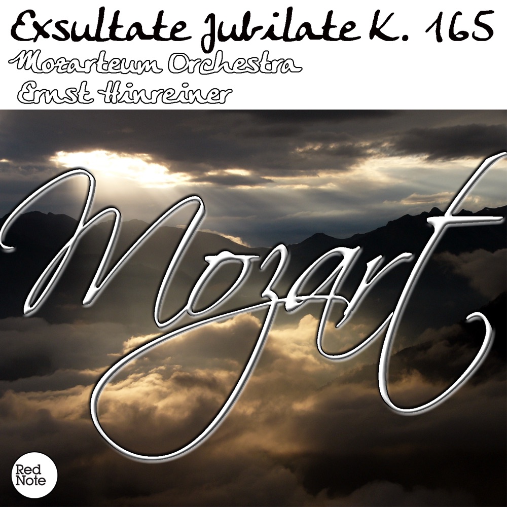 Обложка альбома «Mozart: Exsultate Jubilate K. 165» — Mozarteum Orchestra Salzburg & Ernst Hinreiner