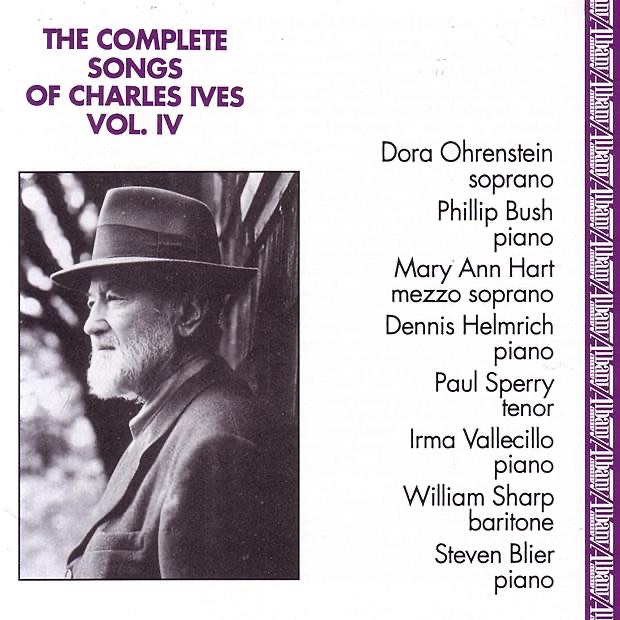 Обложка альбома «Complete Songs of Charles Ives, Vol. 4» — William Sharp