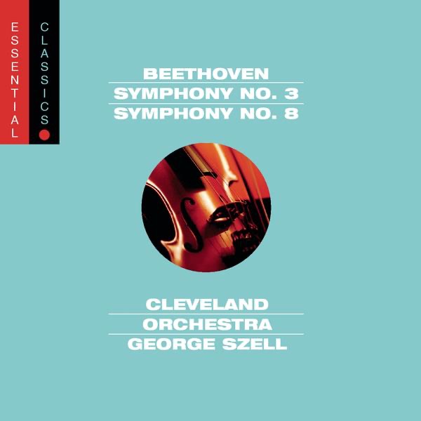 Beethoven: Symphony No. 3 "Eroica" and Symphony No. 8 cover art