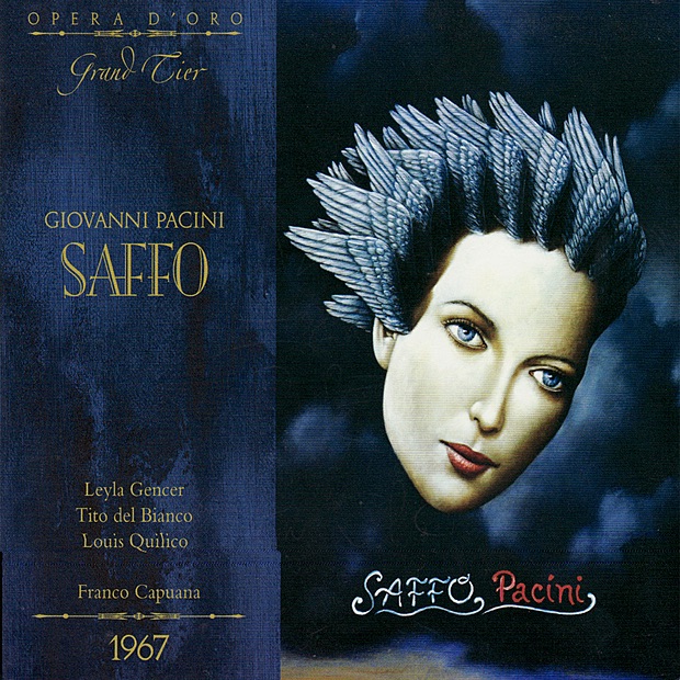 Обложка альбома «Pacini: Saffo» — Leyla Gencer, Tito del Bianco, Lousi Quilico, Franco Capuana, Teatro San Carlo Chorus & Teatro San Carlo Orchestra