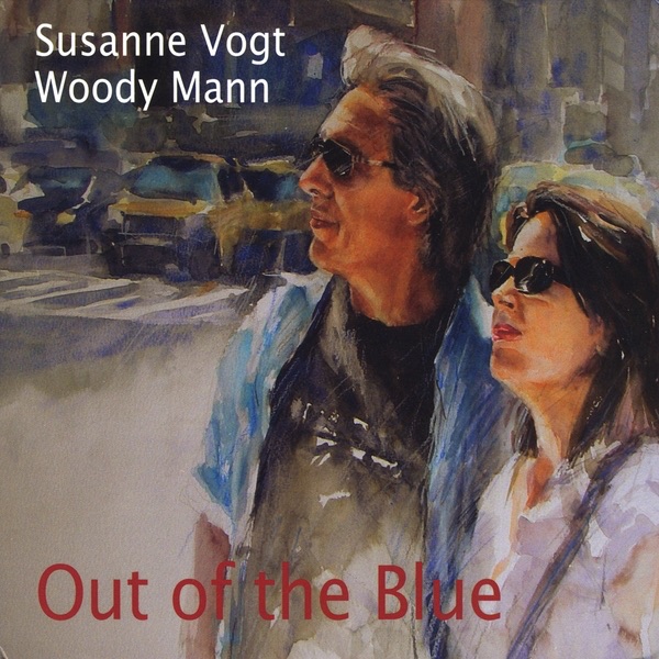Обложка альбома «Out of the Blue» — Susanne Vogt & Woody Mann