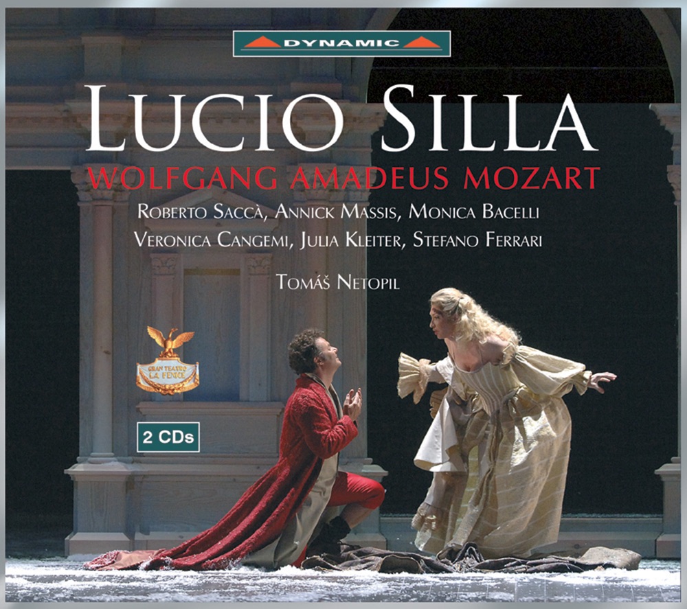 Обложка альбома «Mozart: Lucio Silla (Teatro la Fenice, 2006)» — Roberto Sacca, Teatro La Fenice Orchestra & Tomáš Netopil