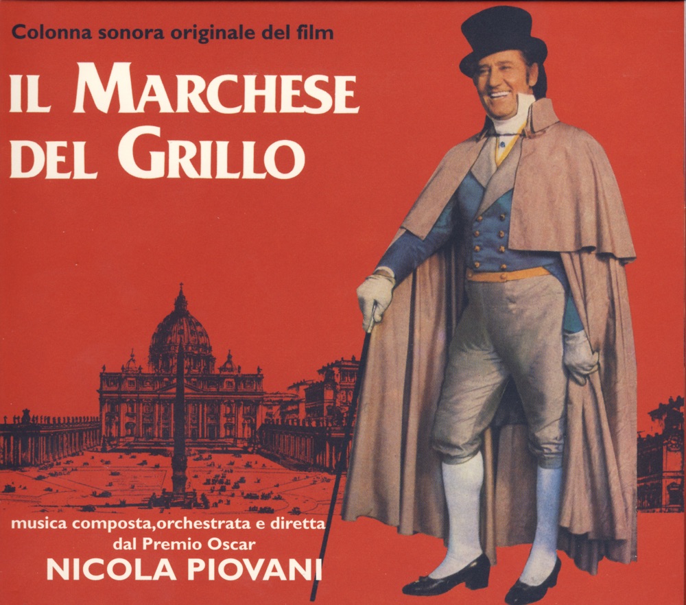 Обложка альбома «Il Marchese del Grillo» — Nicola Piovani