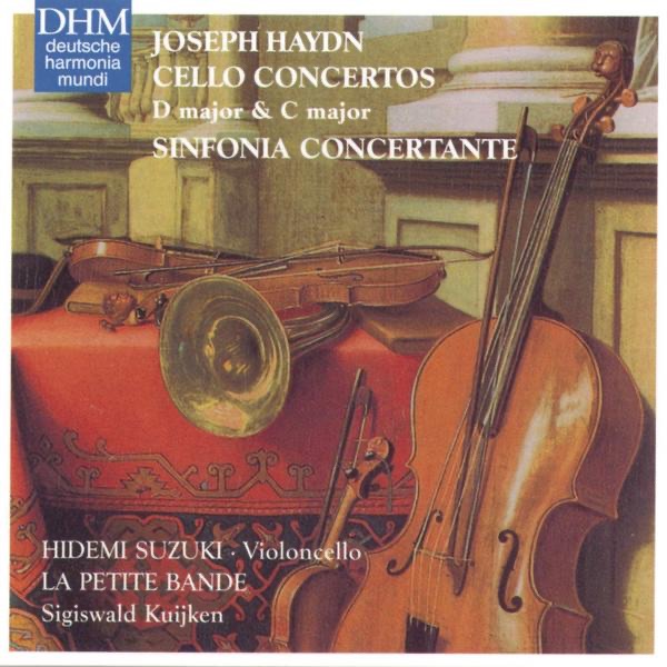 Обложка альбома «Haydn: Cello Concertos» — Hidemi Suzuki, La Petite Bande & Sigiswald Kuijken
