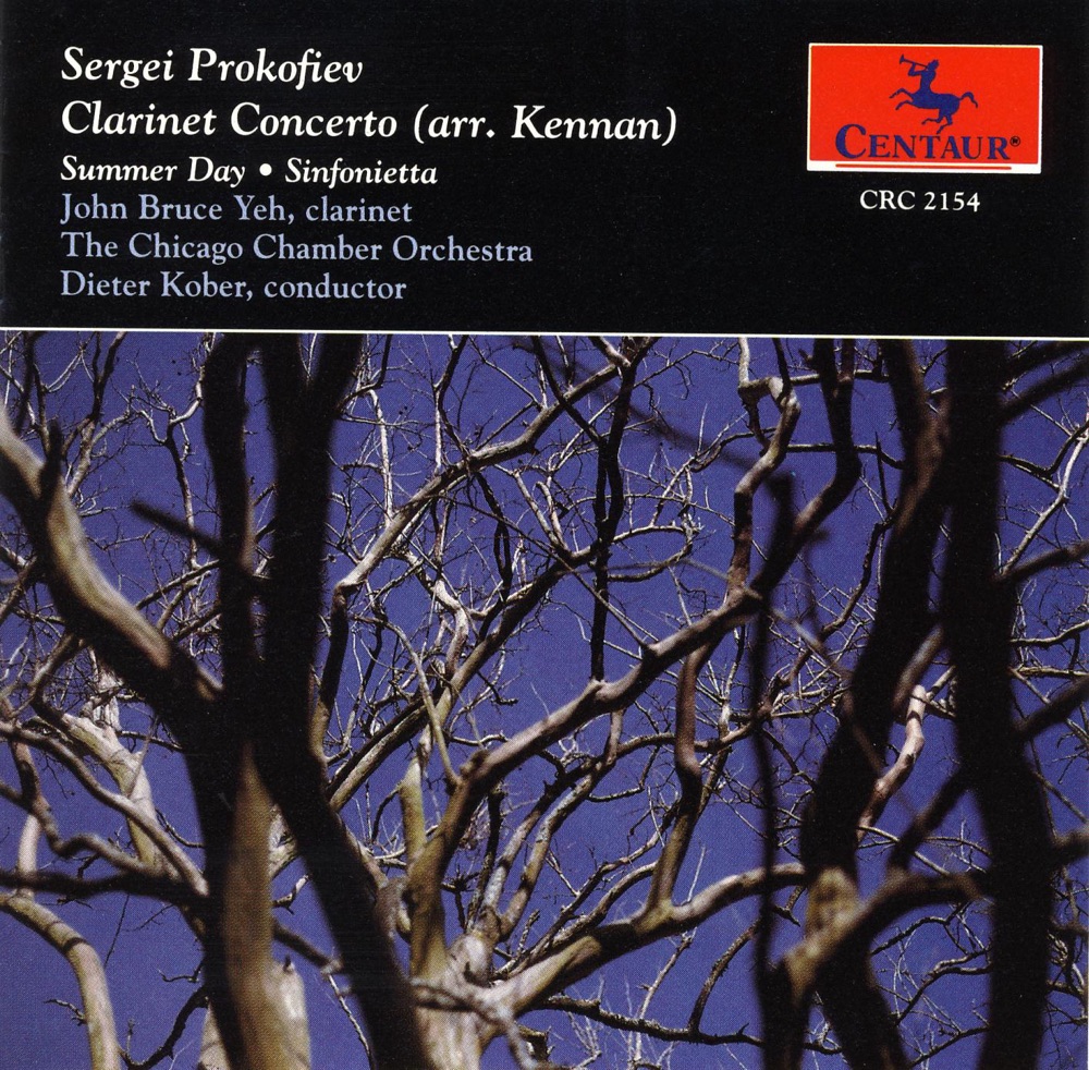 Обложка альбома «Prokofiev: Summer Day - Sinfonietta - Flute Sonata, Op. 94» — Dieter Kober, John Bruce Yeh & Chicago Chamber Orchestra