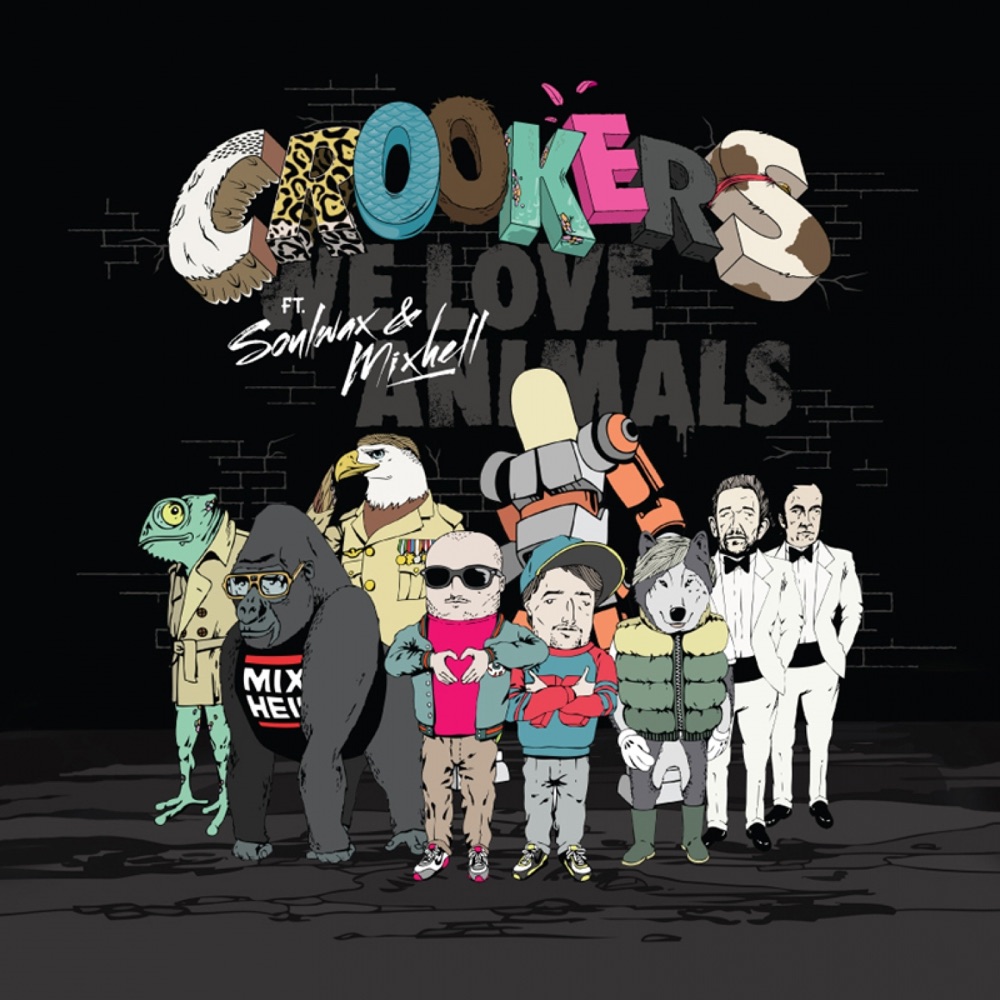 Обложка альбома «We Love Animals (Remixes)» — Crookers