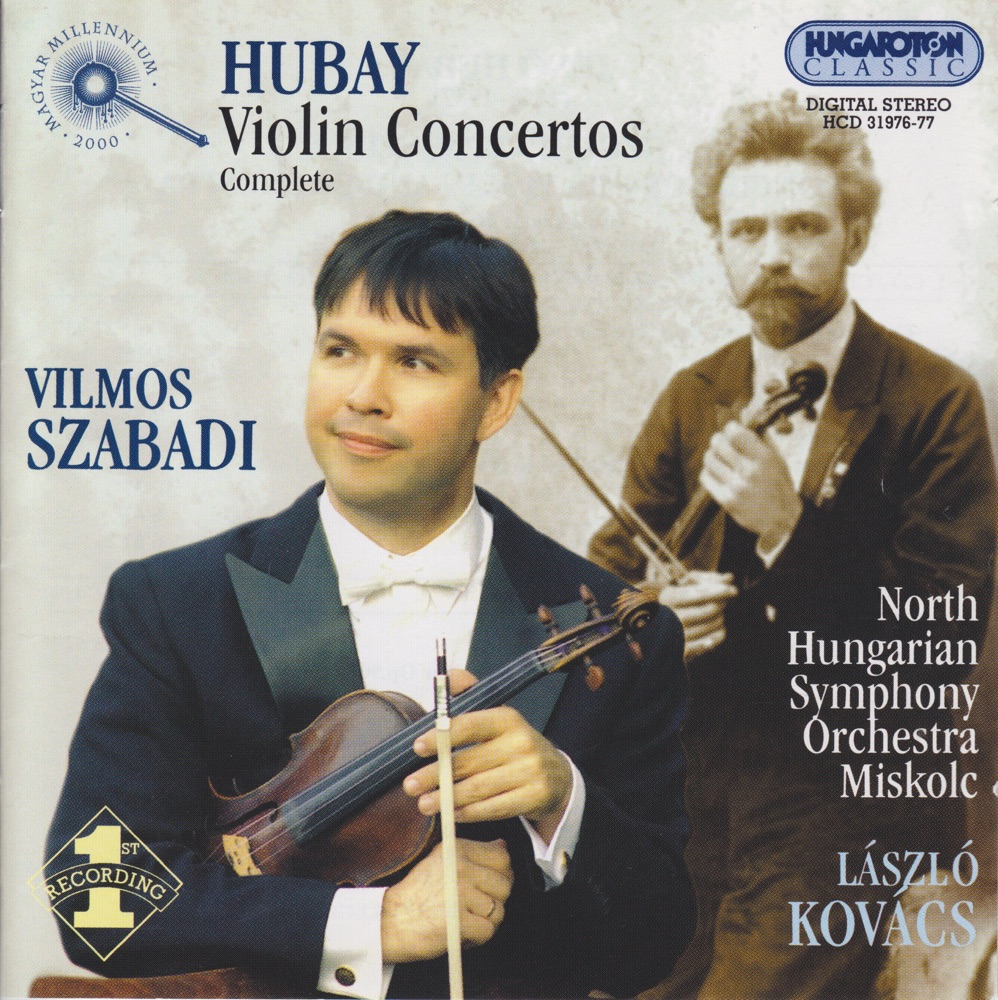 Обложка альбома «Concertos for Violin and Orchestra» — Vilmos Szabadi