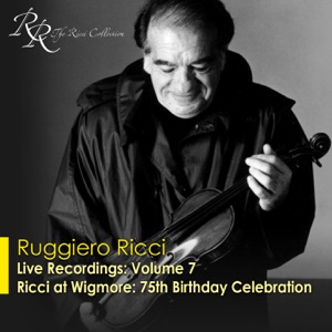 Violin Recital: Ricci, Ruggiero - Bach, J.S. - Beethoven, L. Van