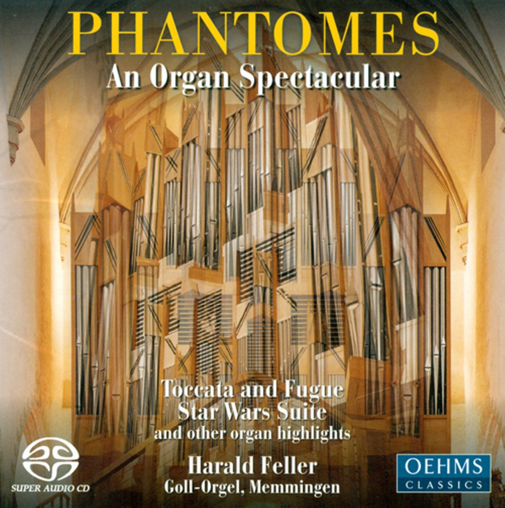 Обложка альбома «Organ Recital: Feller, Harald - Bach, J.S. - Rossini, G. - Vierne, L. - Rota, N. - Williams, J. - Schneider, E.» — Harald Feller