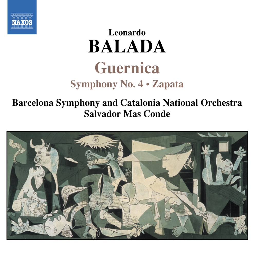Обложка альбома «Balada: Guernica; Symphony No. 4; Zapata» — Salvador Mas-Conde, Orquestra Simfònica de Barcelona i Nacional de Catalunya & Catalonia National Orchestra