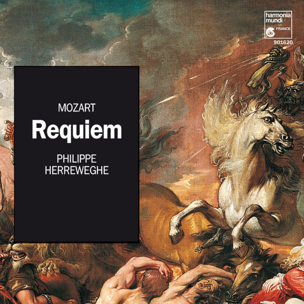 Обложка альбома «Mozart: Requiem» — Collegium Vocale Gent, Hanno Müller-Brachmann, La Chapelle Royale, Orchestre des Champs-Elysées & Philippe Herreweghe
