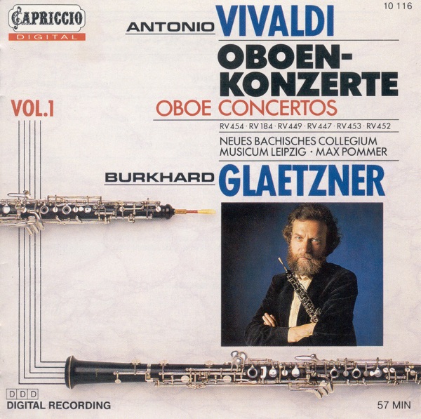 Vivaldi, A.: Oboe Concertos, Vol. 1 - Rv 184, 447, 449, 452, 453, 454
