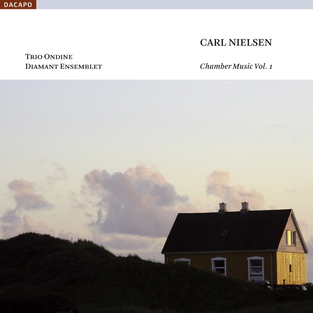 Обложка альбома «Nielsen: Chamber Music, Vol. 1» — Trio Ondine, Diamant Ensemblet, Soren Elbo, Jens Elvekjaer, Max Artved, Henning Hansen, Nina Kathrin Schlemm, Katrine Bundgaard & Anna Dina Schick