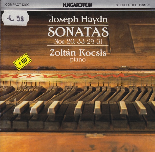 J. Haydn: Sonatas (Nos 20, 33, 29, 31)