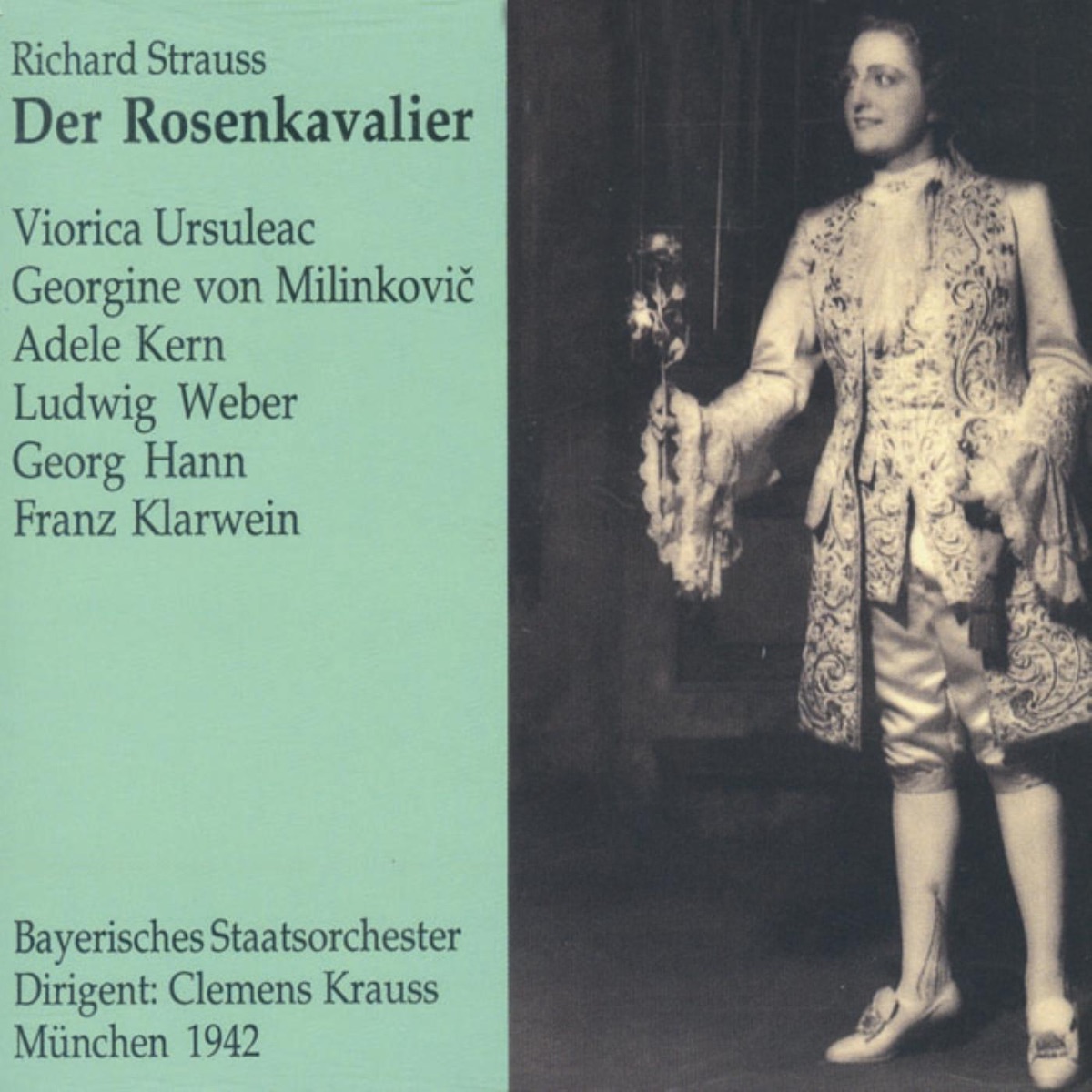 Der Rosenkavalier cover art