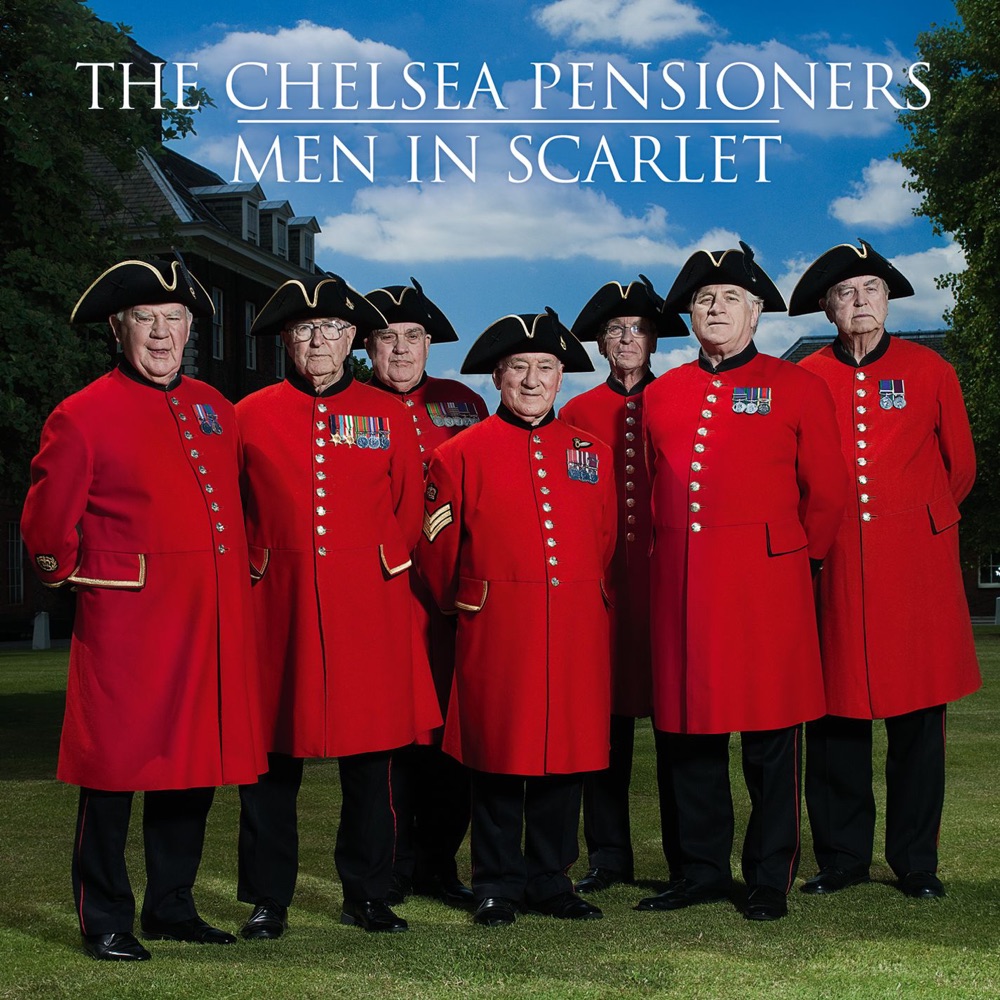 Обложка альбома «Men In Scarlet» — The Chelsea Pensioners