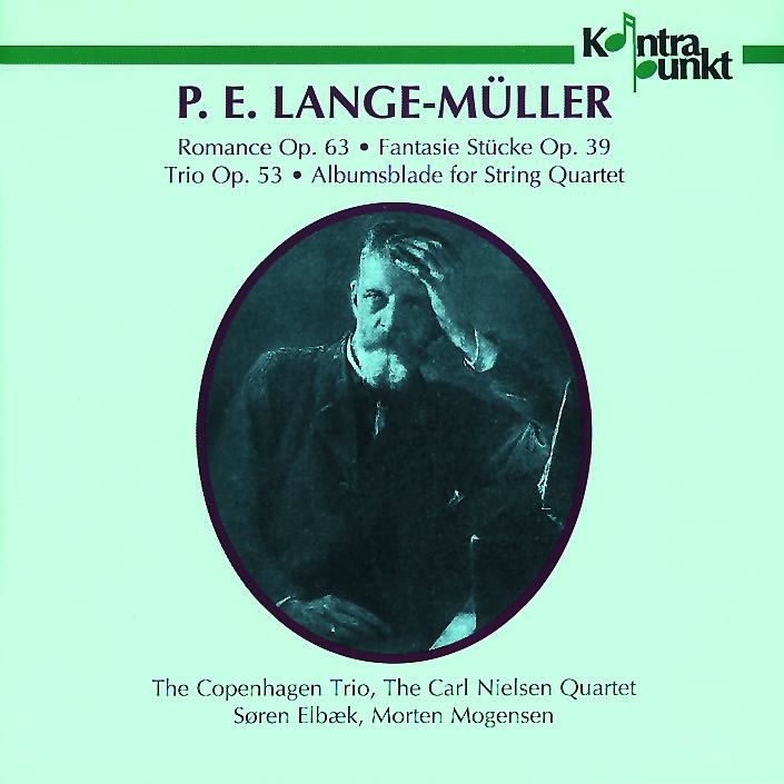 Обложка альбома «Lange-Müller: Chamber Music» — Søren Elbæk, Troels Svane, Mogensen, The Carl Nielsen Quartet, Jørgen Larsen, Svend Windsløv, Bjarne Boie Rasmussen & Peder Elbæk