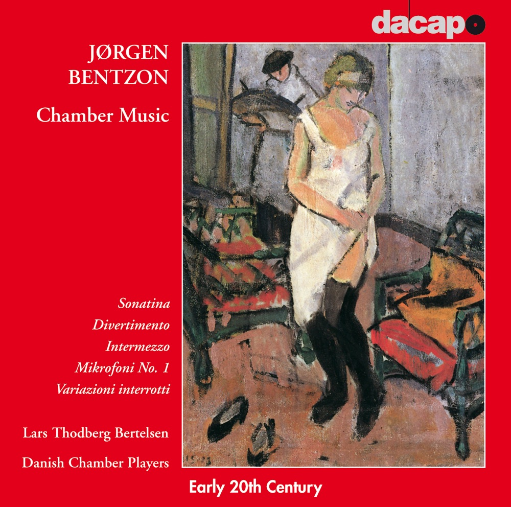 Обложка альбома «Bentzon, J.: Chamber Music» — Danish Chamber Players, Svend Melbye, Soren Elbaek & Lars Thodberg Bertelsen