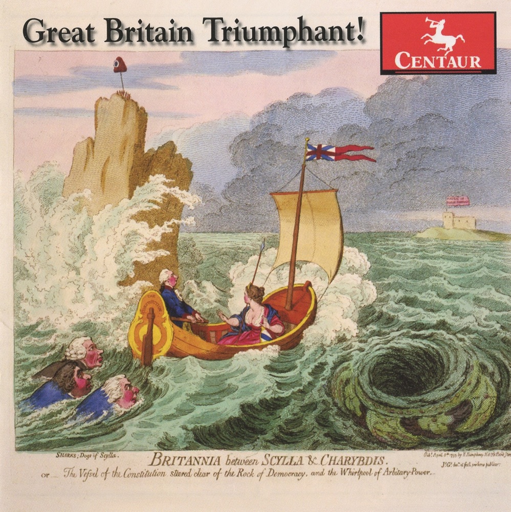 Обложка альбома «Great Britain Triumphant!» — Mary Terey-Smith, Capella Savaria, Stefanie True, Caroline Schiller, Zoltan Megyesi, Reid Spencer & Maria Zadori