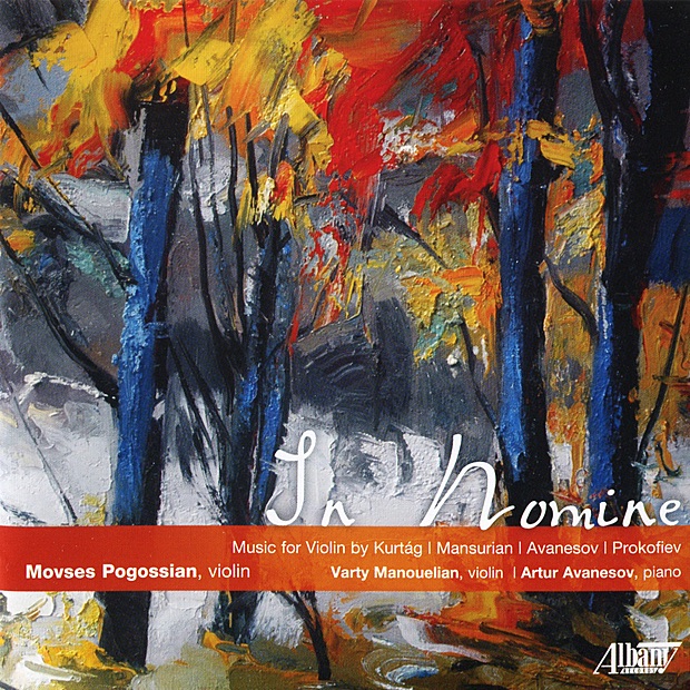 Обложка альбома «In Nomine» — Movses Pogossian, Varty Manouelian & Artur Avanesov