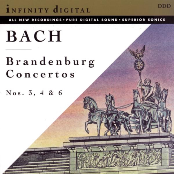 Bach: Brandenburg Concertos BWV 1048, 1049 & 1051 by Alexander Titov & Orchestra "Classical Music Studio", St. Petersburg album cover