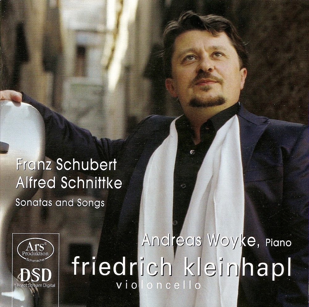 Обложка альбома «Cello Recital: Kleinhapl, Friedrich - Schubert, F. - Schnittke, A.» — Friedrich Kleinhapl & Andreas Woyke