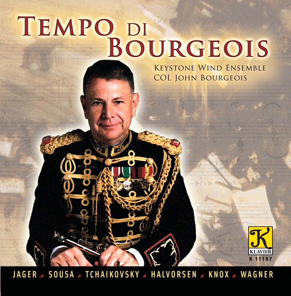 Обложка альбома «Tempo di Bourgeois» — Keystone Wind Ensemble, John R. Bourgeois & William Stowman