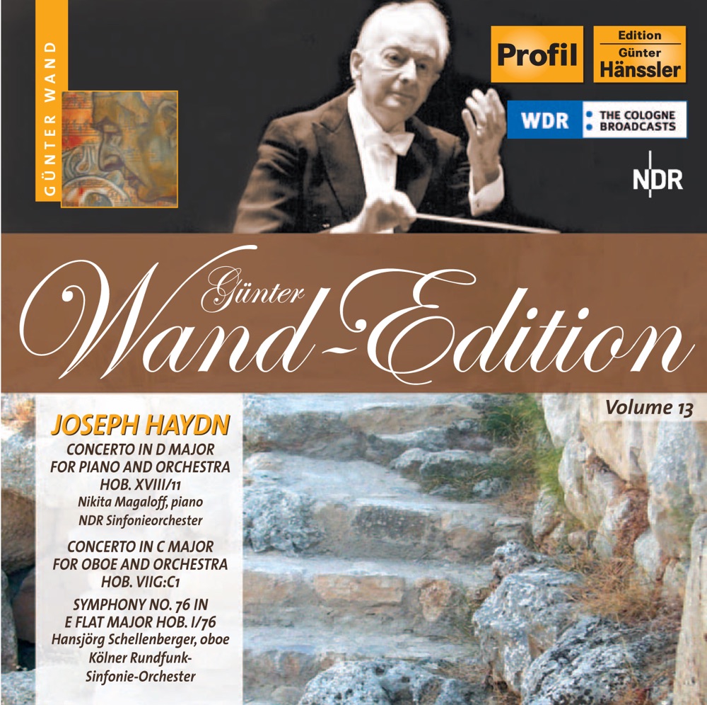 Обложка альбома «Haydn: Piano Concerto No. 11 - Oboe Concerto - Symphony No. 76» — Günter Wand, Nikita Magaloff, NDR Elbphilharmonie Orchester, WDR Symphony Orchestra & Hansjörg Schellenberger