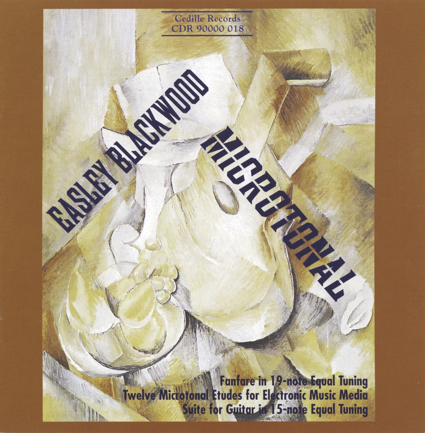 Blackwood: Microtonal Compositions by Easley Blackwood & Jeffrey Kust album cover