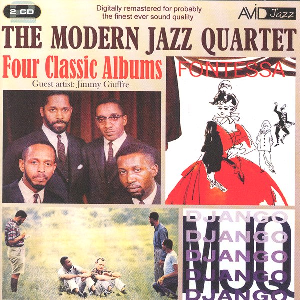 #3996【希少名盤】モダン・ジャズ・カルテット Django 初回プレス レア Four Classic Albums (The Modern Jazz Quartet / Django / Fontessa
