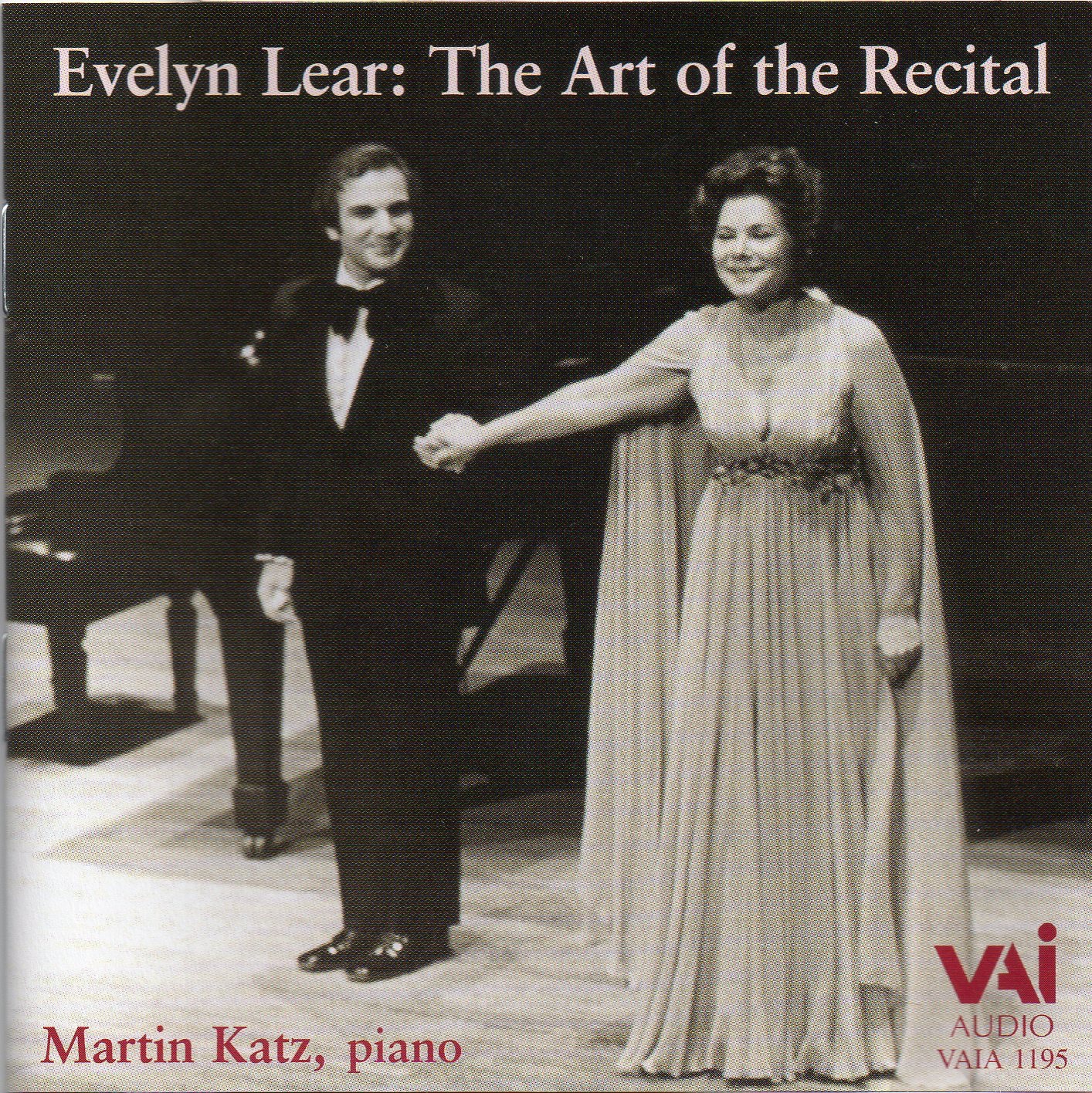 Evelyn Lear - The Art of the Recital (Live Performances 1975-1977) by Evelyn Lear & Martin Katz album cover