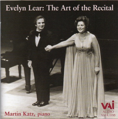 Evelyn Lear - The Art of the Recital (Live Performances 1975-1977)