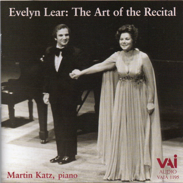 Evelyn Lear - The Art of the Recital (Live Performances 1975-1977)